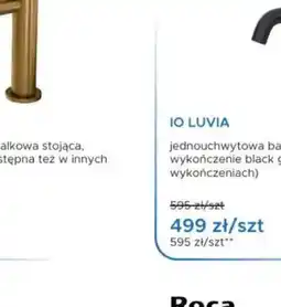 Blu Bateria umywalkowa iO Luvia oferta