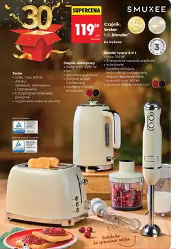 Biedronka SMUKEE Czajnik, toster lub blender oferta