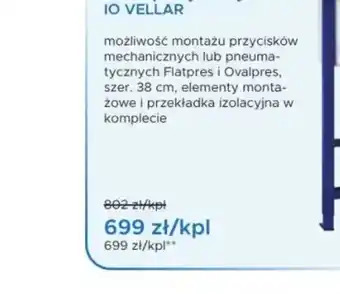 Blu Stelaż podtynkowy IO Vellar oferta