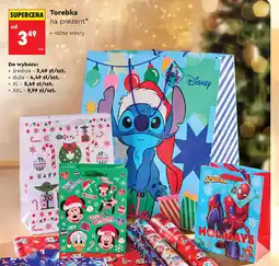 Biedronka Torebka na prezent oferta