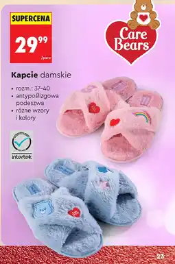 Biedronka Kapcie damskie oferta