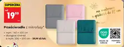 Biedronka Prześcieradło z mikrofazy oferta