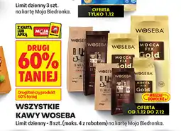 Biedronka Wszystkie kawy Woseba oferta