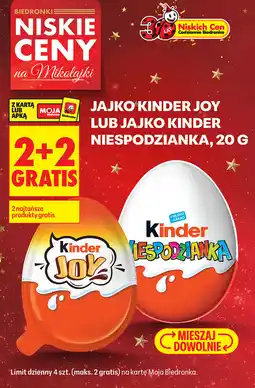 Biedronka Jajko Kinder Joy lub Jajko Kinder Niespodzianka, 20 g oferta