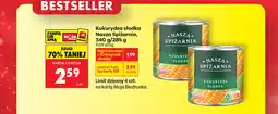 Biedronka kukurydza słodka Nasza Spiżarnia oferta