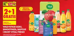 Biedronka Wszystkie soki, smoothie, napoje i musy Vital Fresh oferta