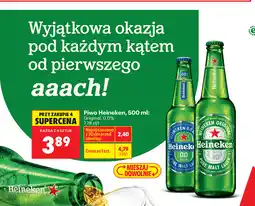 Biedronka Piwo Hineken, 500 ml oferta