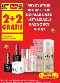 Biedronka Wszystkie kosmetyki do makijażu i stylizacji paznokci Niuqi oferta