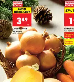 Biedronka Cebula żółta na wagę oferta