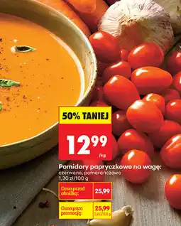 Biedronka Pomidory papryczkowe na wagę oferta