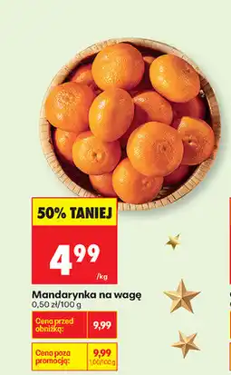 Biedronka mandarynka na wagę oferta