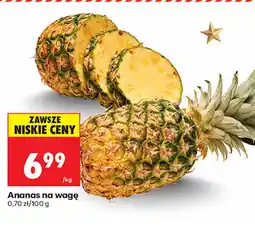 Biedronka Ananas na wagę oferta