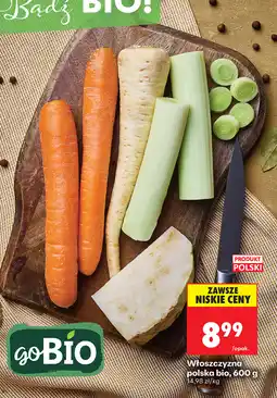 Biedronka Włoszczyzna polska bio, 600 g oferta