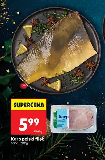 Biedronka Polski karp filet oferta