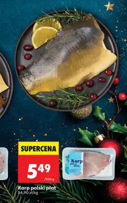 Biedronka karp polski płat oferta