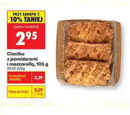 Biedronka Ciastka z pomidorami i mozzarellą, 105 g oferta