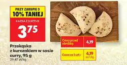 Biedronka Przekąska z kurczakiem w sosie curry oferta