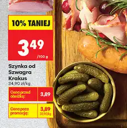 Biedronka Szynka od Szwagra Krakus oferta