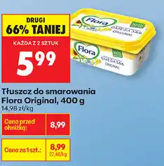 Biedronka Tłuszcz do smarowania Flora Original oferta