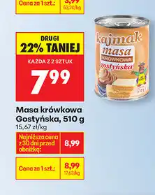 Biedronka Masa krówkowa Gostyńskie oferta