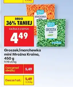 Biedronka Groszek 450 g Mroźna Kraina oferta