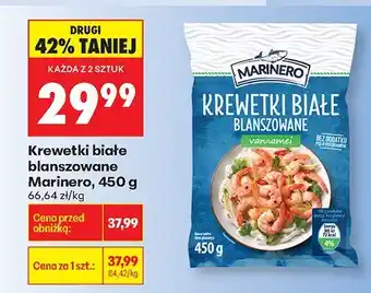 Krewetki białe blanszowane 450 g Marinero