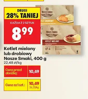 Kotlet mielony 400 g Nasze Smaki
