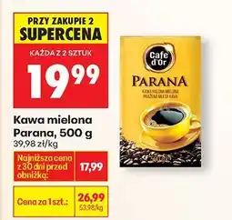 Biedronka Kawa mielona 500 g Parana oferta