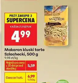 Biedronka Makaron kluski tarte 500 g Szlachecki oferta