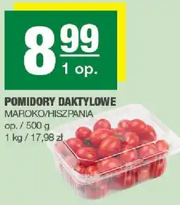 Spar Pomidory daktylowe Maroko/Hiszpania SPAR oferta