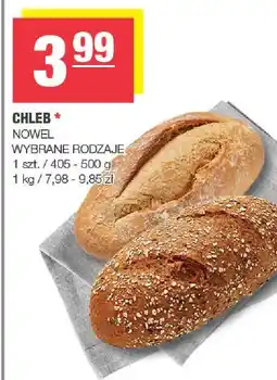 Spar Chleb Nowel wybrane rodzaje oferta