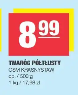 Spar Twaróg półtłusty OSM Krasnystaw oferta