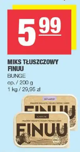 Spar Miks tłuszczowy Finuu Bunge oferta