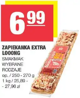 Spar Zapiekanka extra looong Smakmak wybrane rodzaje oferta