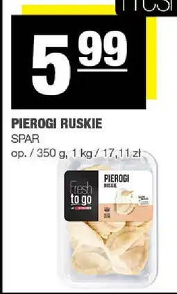 Spar Pierogi ruskie Spar Fresh to go oferta