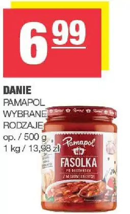 Spar Danie Pamapol Fasolka oferta