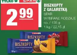 Spar Biszkopty z galaretką Spar oferta