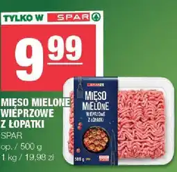 Spar Mięso mielone wieprzowe z łopatki Spar oferta