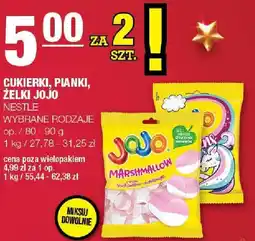 Spar Cukierki, pianki, żelki Jojo Nestle oferta