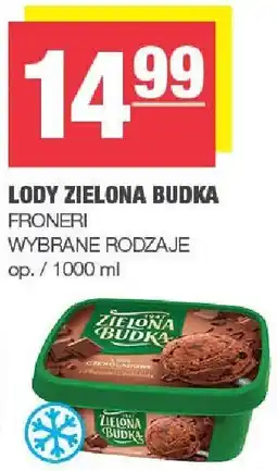 Spar Lody Zielona Budka Froneri wybrane rodzaje oferta