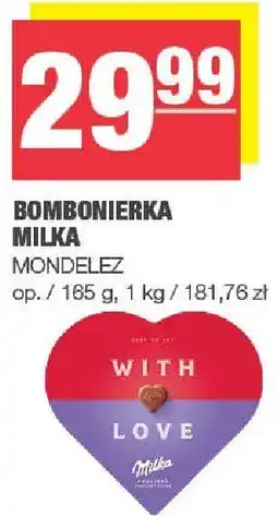 Spar Bombonierka mleczna Mondelez wybrane rodzaje oferta