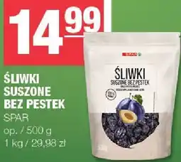 Spar Śliwki suszone bez pestek SPAR oferta