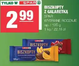 Spar Biszkopty z galaretką Spar wybrane rodzaje oferta