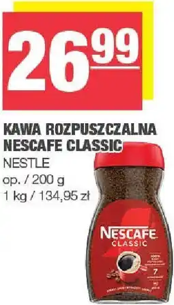 Spar Kawa rozpuszczalna Nescafe Classic Nestle oferta