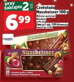 Topaz Czekolada Nussbeisser 100g Mondelez oferta