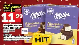 Topaz Czekolada Alpejskie Mleczko Milka 330-350g oferta