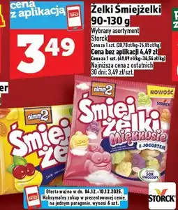 Topaz Żelki Śmiejżelki 90-130g Storck oferta