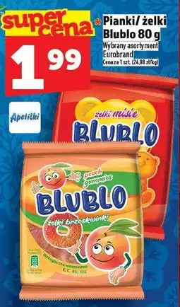 Topaz Pianki żelki Blublo 80g Eurobrand oferta