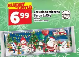 Topaz Czekolada mleczna Baron 5x15 g Milano oferta