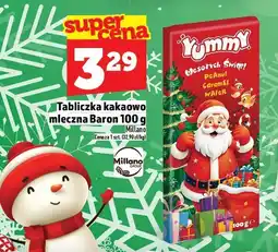 Topaz Tabliczka kakaowo mleczna Baron 100 g Milano oferta